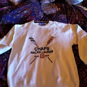 Mens Ralph Lauren Knit Fishing Sweater